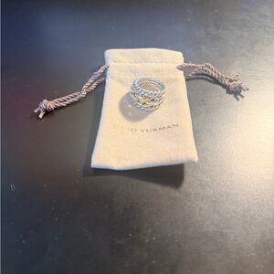 David Yurman Twisted Silver Ring